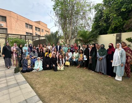 Community development training participants