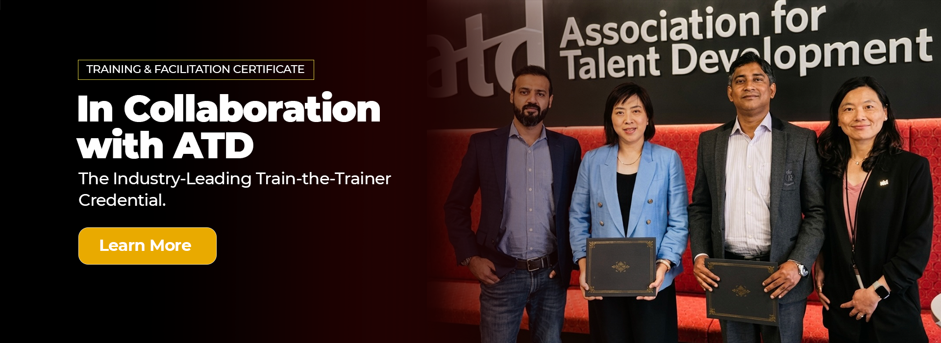 Training & Facilitation Certificate in collaboration with ATD